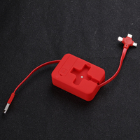 Se concentre sur les ventes directes d'usine 3A câble de données de support rétractable de téléphone portable adapté pour Huawei/Apple/Android