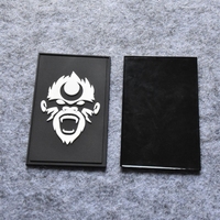 Étiquette personnalisée en caoutchouc pour animaux de compagnie, patch en PVC souple, époxy, logo pour vêtements, cuir