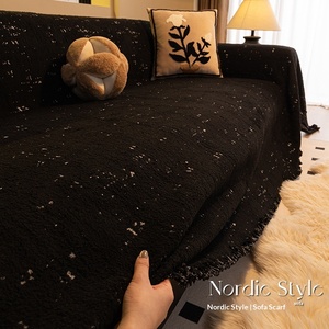 ผ้าคลุมโซฟา ผ้าขนหนูเนื้อนุ่ม ยืดหยุ่น ระบายอากาศได้ดี หรูหรา น้ำหนักเบา คุณภาพสูง ปลอกหุ้มเบาะโซฟาแบบชิ้นเดียว คลุมได้ทั้งตัว - Product Image 2