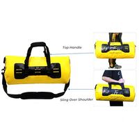 Sac de voyage étanche en PVC pour moto, toutes saisons, avec sangle de fixation, idéal pour la route, le camping, le kayak et les excursions à la plage