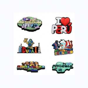 Aimant de réfrigérateur personnalisé 2D/3D en caoutchouc PVC, aimants de réfrigérateur souvenirs touristiques de pays - Product Image 6