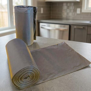 Disposable <b>Plastic</b> Garbage Bags Trash Bags Rubbish Bags <b>Bin</b> Liners Household <b>Waste</b> Bags <b>Waste</b> Collection Bags for Daily Use - Product Image 2