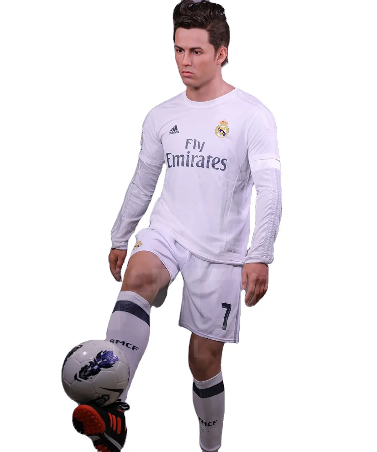 Life Size High Realistic Soccer Star Wax Figure For Sale