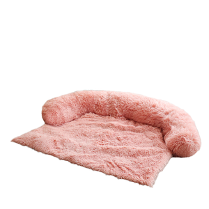 Cozy Comfy <strong>Fashion</strong> Modern Luxury Puppy Large <strong>Dog</strong> <strong>Bed</strong> All Seasons Paw Shape Rectangle Design Long Plush Heating Removable - Product Image 4