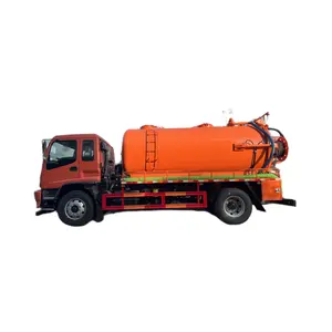 Fabriek Directe Verkoop Van Isuzu 10 Kubieke Meter Riolering Zuigtankwagen Lage Prijs Verkoop Van Septic Tank Truck Riolering Zuigkracht