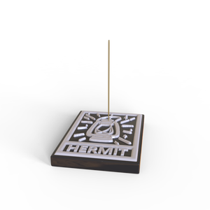 OEM parfum aromatique parfum carte de tarot L'Ermite en céramique portable bâton d'encens support de plateau <span class=keywords><strong>plaque</strong></span> collecteur de cendres support de brûleur - Product Image 4