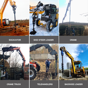 Mô-men xoắn cao thủy lực khoan khoan cho máy xúc máy kéo cần cẩu backhoe lý tưởng cho Trái Đất khoan - Product Image 3