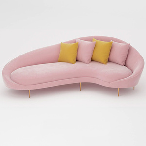 Set <span class=keywords><strong>Sofa</strong></span> kaki Logam Modern 3 tempat duduk, furnitur lobi Hotel tempat duduk santai mewah ruang tamu <span class=keywords><strong>Sofa</strong></span> beludru hijau zaitun - Product Image 2