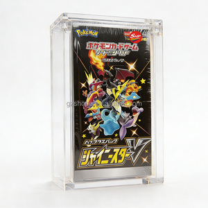SHP vente en gros 100% nouveau acrylique <span class=keywords><strong>Pokemon</strong></span> Version japonaise petite boîte de rappel avec couvercle magnétique <span class=keywords><strong>Pokemon</strong></span> acrylique coque de protection - Product Image 1