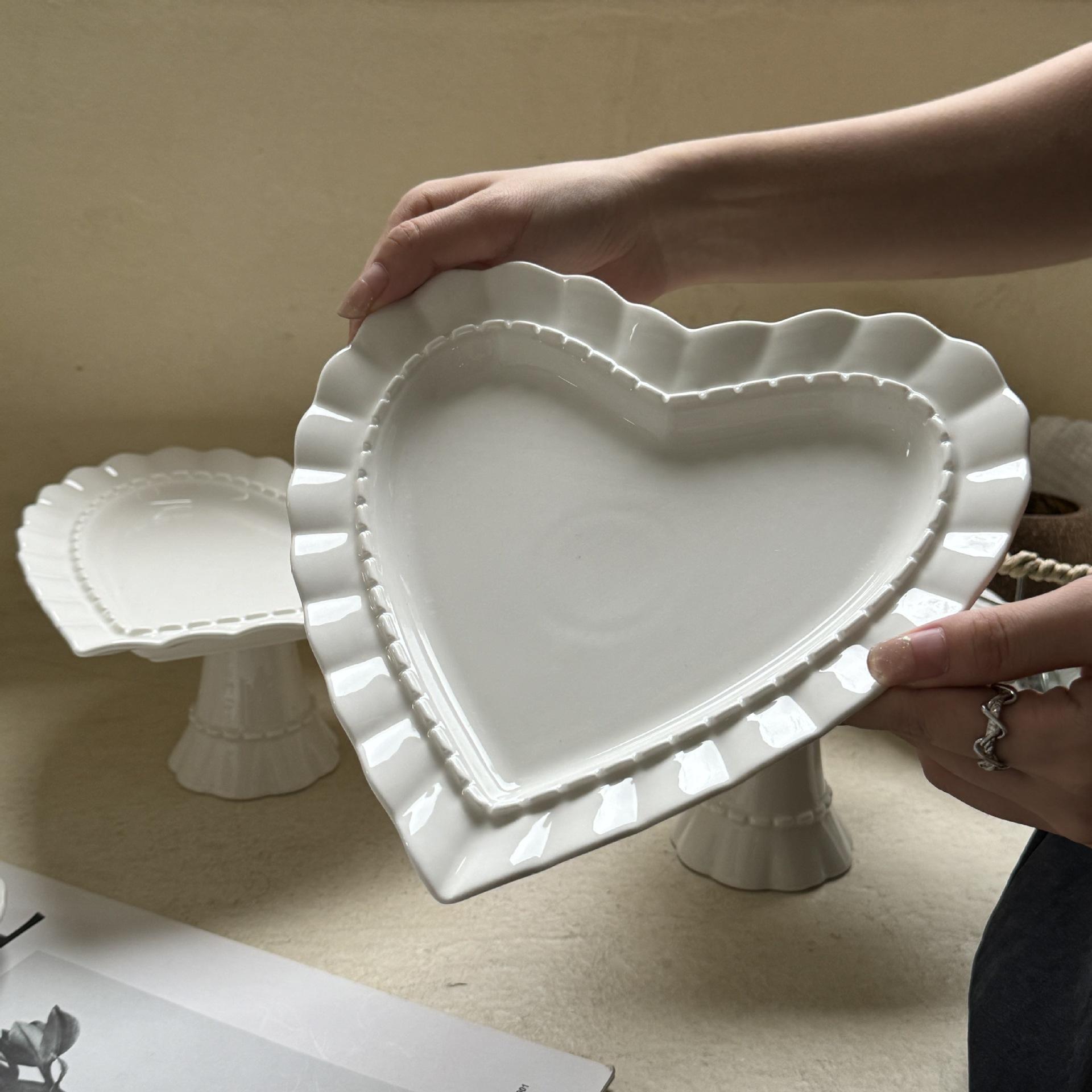 Large heart-shaped plate 22*3