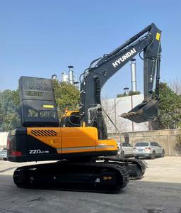 Excavatrice Hyundai 200LC-9S d'occasion de haute qualité Corée du Sud 22 tonnes Vente de composants de moteur d'origine Shanghai - Product Image 1