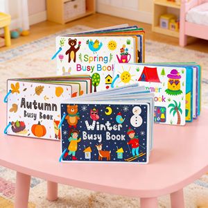 Libro de actividades para las fiestas navideñas, 21x14cm, juguete educativo para niños, libros de aprendizaje temprano - Product Image 1