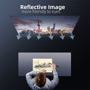 Hualu E400 3LCD kinh doanh giáo dục máy chiếu, <span class=keywords><strong>4000</strong></span> <span class=keywords><strong>ANSI</strong></span> <span class=keywords><strong>Lumens</strong></span> không dây chiếu Video chiếu với 1.6X Zoom proyector - Product Image 5