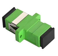 Adapter Fiber Optic SC APC Simplex FTTH Quick Assembly Connector Fiber Coupler