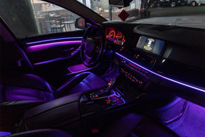 Convient pour BMW série 5 520LI 523LI 2011-2017 voiture néon porte intérieure lumière ambiante éclairage décoratif Conversion automatique - Product Image 4