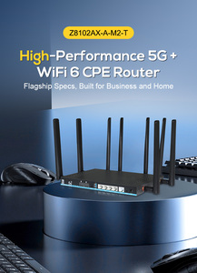 Không Dây Băng Rộng Router 3000Mbps Wi-Fi 6E 1.3Ghz Dual Sim Khe Cắm Thẻ Nhớ OpenWrt Đầy Đủ Gigabit Cổng Đa Sim Router 4G Router - Product Image 6