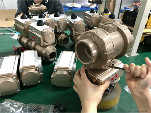 Vente de liquidation B2B COVNA DN25 1 pouce 125 PSI, clapet anti-retour en PVC à écoulement complet, à bride tri-clamp - Product Image 2