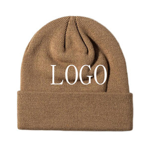 Низкая цена оптовая продажа 2025 Лидер продаж высокое качество настраиваемый персонализированный частный логотип модные вязаные шапки для мужчин и женщин - Product Image 3