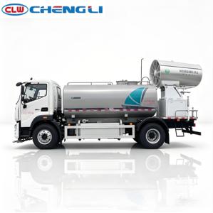 Camión rociador de agua con cañón antiniebla 4x2 personalizado, vehículo de alta eficiencia para la supresión de polvo y desodorización en sitios de construcción - Product Image 4