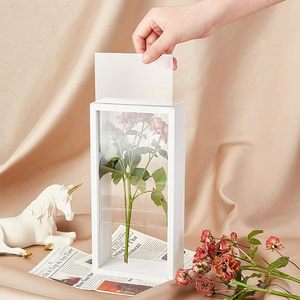 Hai mặt kính khung hình cho tường và bảng hiển thị cho cảnh quan phong cảnh hoa hình ảnh động vật bằng gỗ khung ảnh - Product Image 6