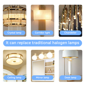Lampes <span class=keywords><strong>LED</strong></span> COB <span class=keywords><strong>G4</strong></span> 12V 3W certifiées CE, garantie 2 ans, usage résidentiel, CRI élevé 90, durée de vie 40000 heures, céramique 6000K/2700K - Product Image 5