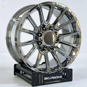Jantes forgées Bku pour Porsche Cayenne 955 957 <span class=keywords><strong>Audi</strong></span> <span class=keywords><strong>Q7</strong></span> 5x130 5x112 18 19 20 pouces 8.5J 10J 4x4 Jantes en alliage tout-terrain - Product Image 3
