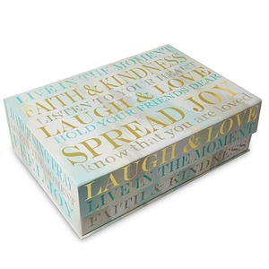 กล่องของขวัญกระดาษคราฟท์พิมพ์ลายหรูหรา กล่องแม่เหล็ก ปรับแต่งได้ตามความต้องการ - Product Image 4