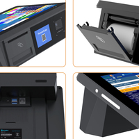 Terminal de point de vente Android portable tout-en-un Scangle V10 pour la commande en restaurant avec imprimante 58 mm