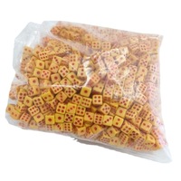 Mini dés acryliques de 5mm avec des dés colorés 5 # de points pour la promotion en stock multicolore