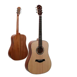工厂批发便宜的中国电吉他41英寸原声吉他与情商拾音器接受定制