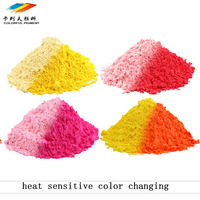 Poudre thermochromique de colorant de colorants sensibles à la chaleur pour la peinture thermochromique