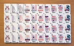 Tuiles de Mahjong Américaines Personnalisées 160 Pièces, Motif Café, Livres et Plantes d'Intérieur, Jeu de Mahjong Style Chaleureux pour Cadeau de Club - Product Image 4