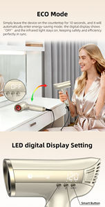 <span class=keywords><strong>Secador</strong></span> de Pelo <span class=keywords><strong>Profesional</strong></span> de Alta Velocidad <span class=keywords><strong>con</strong></span> Sensor Inteligente de Infrarrojos y Plasma, <span class=keywords><strong>Secador</strong></span> <span class=keywords><strong>con</strong></span> Peine <span class=keywords><strong>Difusor</strong></span> <span class=keywords><strong>para</strong></span> <span class=keywords><strong>Rizos</strong></span>, Secado Rápido - Product Image 2