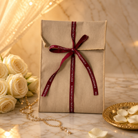 Pochette d'emballage cosmétique haut de gamme en sergé de coton blanc, avec logo personnalisé imprimé, pour cadeaux et rangement de cheveux, anti-poussière