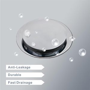 Tapón de drenaje <span class=keywords><strong>cromado</strong></span> antiolor y antibloqueo, filtro de fregadero, núcleo de rebote <span class=keywords><strong>para</strong></span> tapón de fuga de <span class=keywords><strong>lavabo</strong></span> de baño - Product Image 4