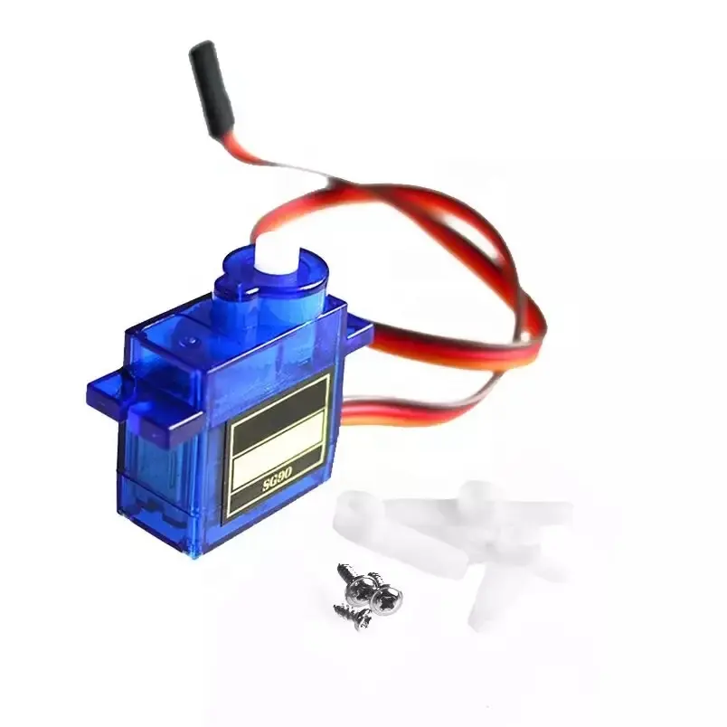 Popular Mini Micro SG90 9g Servo Motor 1.6kg Steering Gear Kit for RC 250 450 Helicopter Airplane Car