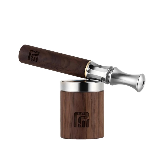 Automatic Wooden & Stainless Steel Eco-Friendly Cessation Aid Healthy Quit for for Modern Design Straight Shape Daily Use