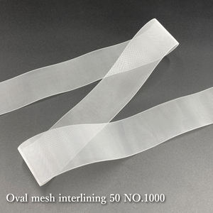 Cinta Adhesiva para Cortinas de Hilo Plano Blanco Preconfeccionado con Acabado Lujoso, Deslizante Minimalista con Ondas, Entretela - Product Image 4