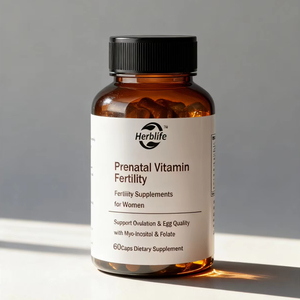 Suplementos vitamínicos prenatales para la fertilidad para mujeres que apoyan la ovulación y la calidad del óvulo con mioinositol y folato - Product Image 1