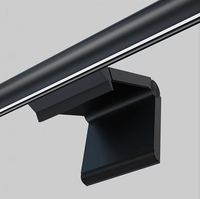 Barre lumineuse LED USB en aluminium pour moniteur, température de couleur réglable (3000K-6000K), lampe de bureau à clipser pour le bureau, le jeu, la lecture, moderne