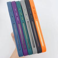 Étui de téléphone de luxe avec protecteur d'objectif pour iPhone 16 15 14 13 12 11 Pro Max Plus support rapide magnétique Charge sans fil couverture mate
