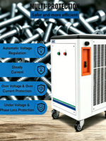 Redresseur de haute qualité 2000A 12V pour machine d'électrodéposition, qualité industrielle, chromage automatique, refroidissement par air intelligent