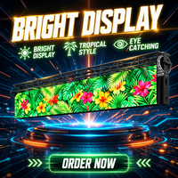 Écran LED flexible P3.91 prêt à être expédié, mur vidéo LED enroulable, écran LED portable haute fréquence de rafraîchissement ≤7680Hz pour scène, événement, église