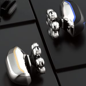 Rasoir électrique rechargeable pour rasage d'hommes chauve <span class=keywords><strong>auto</strong></span> et rasage tondeuse à cheveux rasoir pour hommes rasoirs et tondeuses hommes - Product Image 2