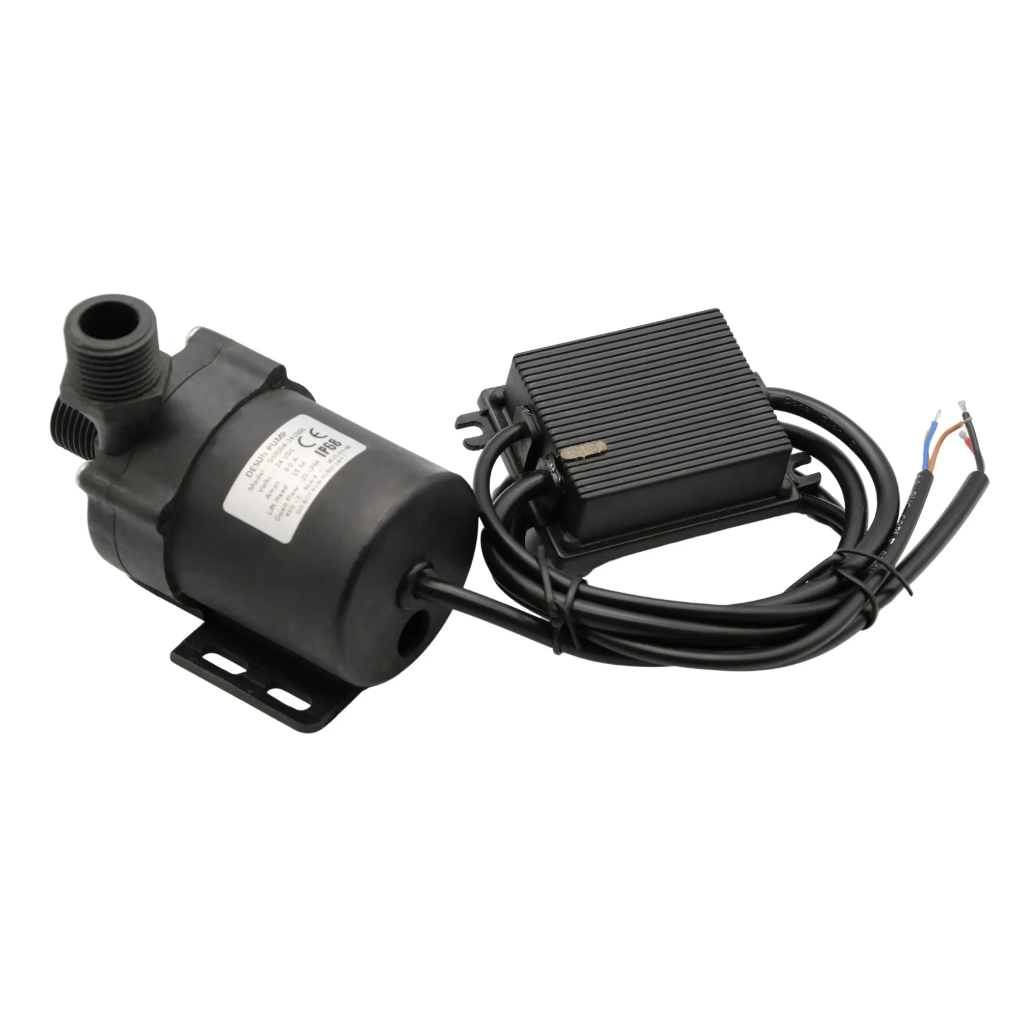 12V 24V ראש 15m 20LPM משאבת מהירות מתכווננת קטן חשמלי צנטריפוגלי מצנן מים משאבת