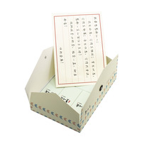 Boîtes d'emballage cadeau personnalisées écologiques, enveloppe postale en papier recyclable pour sachet de thé, stratification mate, gaufrage, revêtement UV