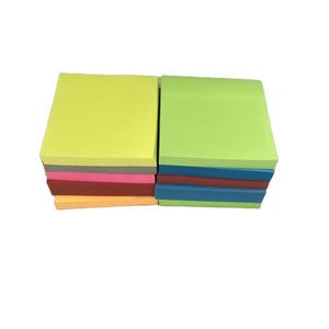 7.5*7.5cm 100 SheetsSelf-Adhesive Posted Sticky <span class=keywords><strong>Notes</strong></span> With Logo <span class=keywords><strong>Custom</strong></span> <span class=keywords><strong>Printed</strong></span> - Product Image 1