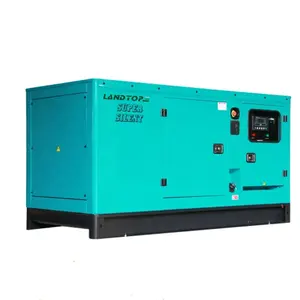 LANDTOP Factory direct sell 30/40/50/60KVA/KW 50/60HZ Silent Soundproof type Diesel Generators Customization