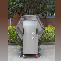 Rôtissoire à charbon de bois et à gaz Poulet Rotary BBQ Grill Rôtisserie Vente en gros pour équipement de restauration rapide