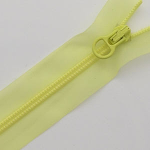 Fermeture à glissière YKK personnalisée promotionnelle nouvelle fermeture à glissière séparée en plastique Nylon de longueur personnalisée pour vêtements - Product Image 1